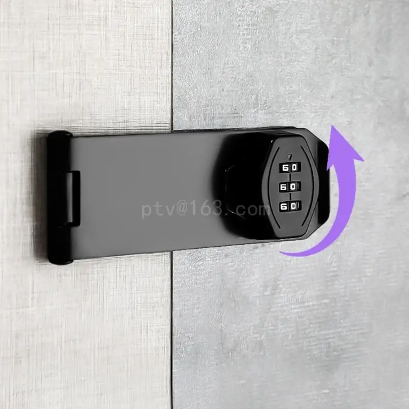 3-значный кодовый замок с засовом для шкафа кодом небольших дверей почтовых