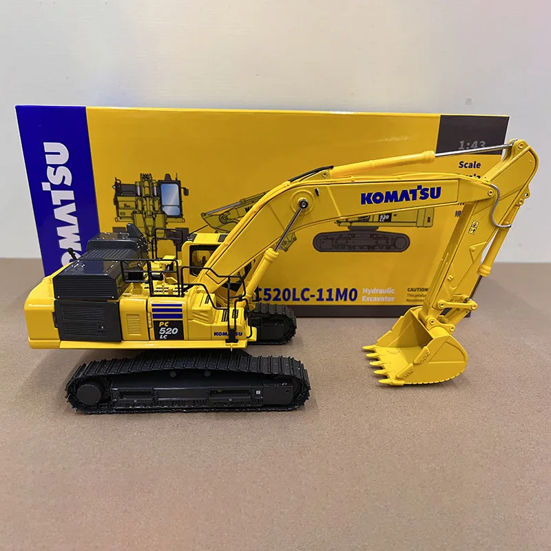Литой Сплав KOMATSU масштаб 1:43 фотоэкскаватор классическая игрушка для взрослых