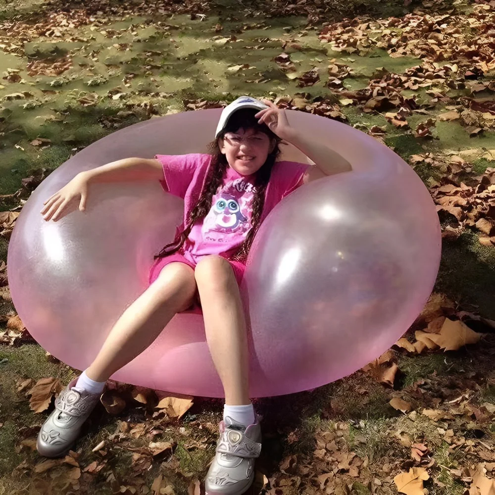 

Children Outdoor Toys Blow Up Balloon Toy Soft Air Water Filled Bubble Ball Fun Party Game Summer Elastic Ball Gifts for Kids
