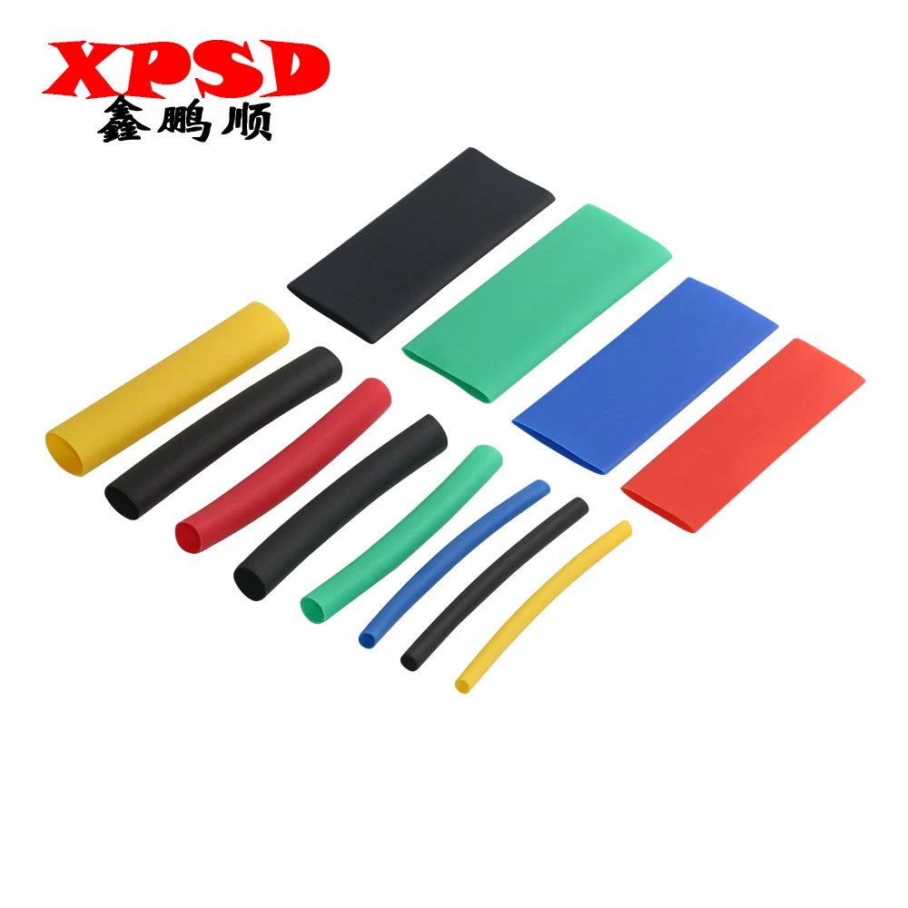 Набор полиолефиновых термоусадочных трубок в ассортименте 127 шт./328 шт./530 шт. для