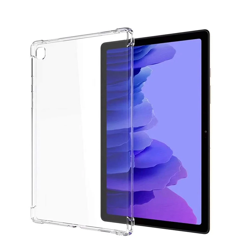 

Clear Case For Samsung Galaxy Tab A7 10.4 inch 2020 Ultra Thin Shockproof Soft TPU Protective Back Cover For Samsung SMT500 T505