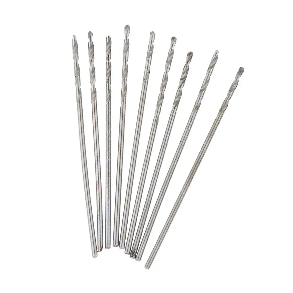 

10pcs 0.8mm Precision HSS Twist Drill For Precise Drilling
