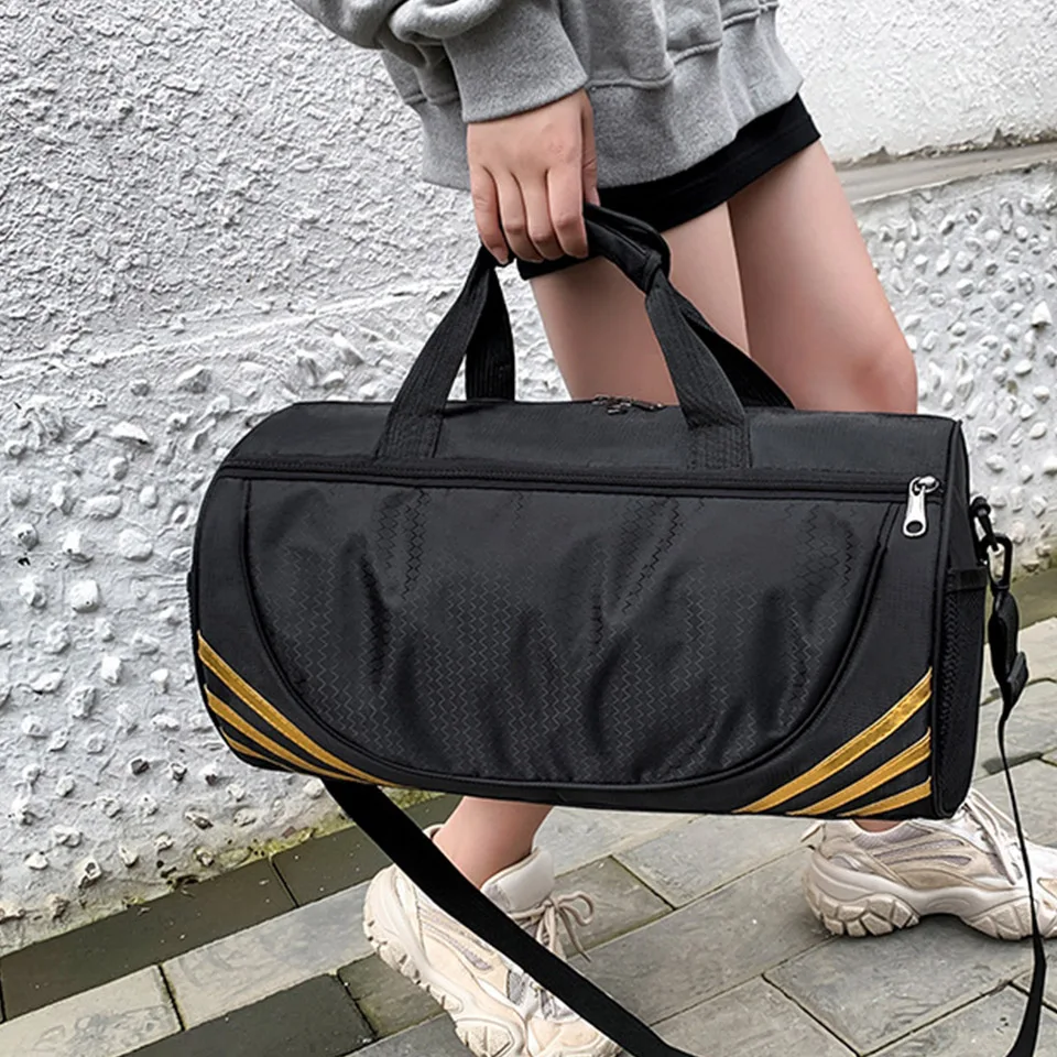 Yoga Bag Cylinder Taekwondo Backpack Foldable Luxury Brand Design Sports Travel Bag Trend Men And Women Handbags Fitness Bag 231