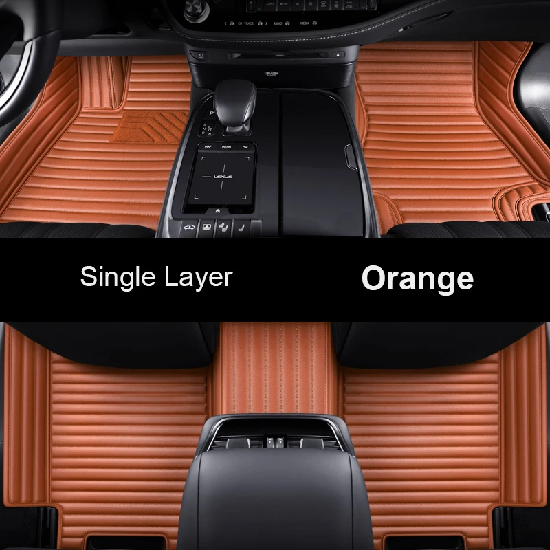 Коврик для пола автомобильный под заказ из высококачественной воловьей кожи