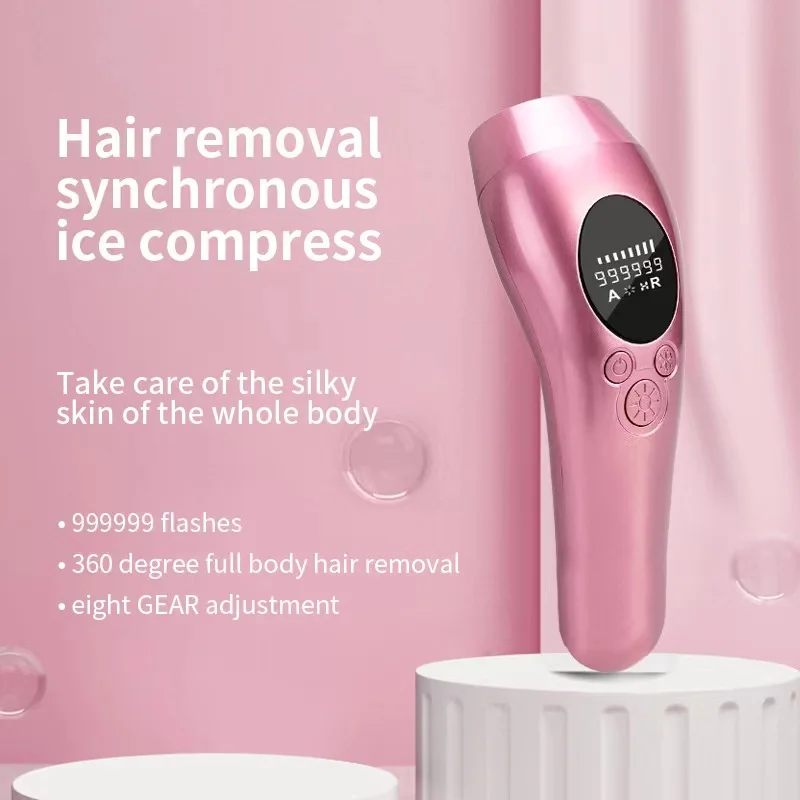 2022 999999 Flashes professional permanent Painless Ice Cold IPL Epilator painless hair remover Photoepilator Electric Laser