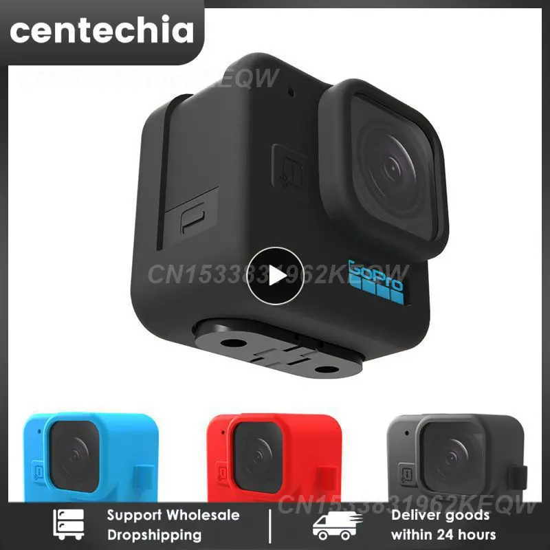1 ~ 10 шт. силиконовый чехол для GoPro Hero 11 Black Mini Закаленное стекло для защиты объектива защитная пленка крышка для GoPro11 Mini