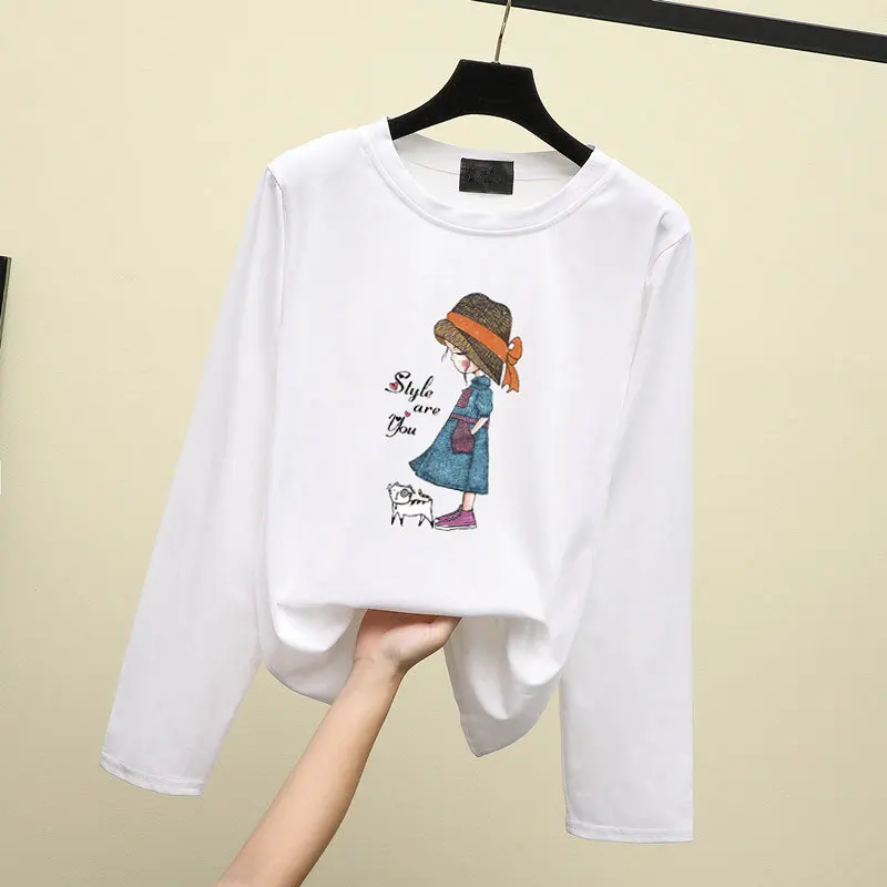

Long sleeve t-shirt for ladies black