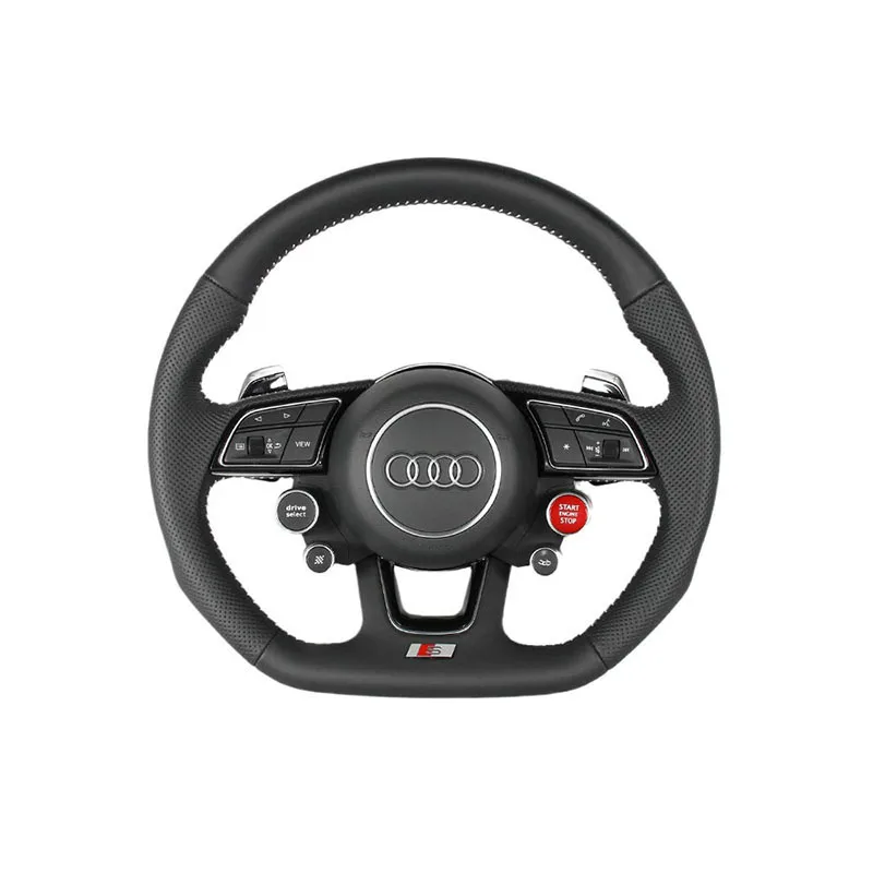 Подходит для Audi A4 S4 A5 S5 B9 2017 2018 2019 замена углеродного волокна или кожи Алькантара