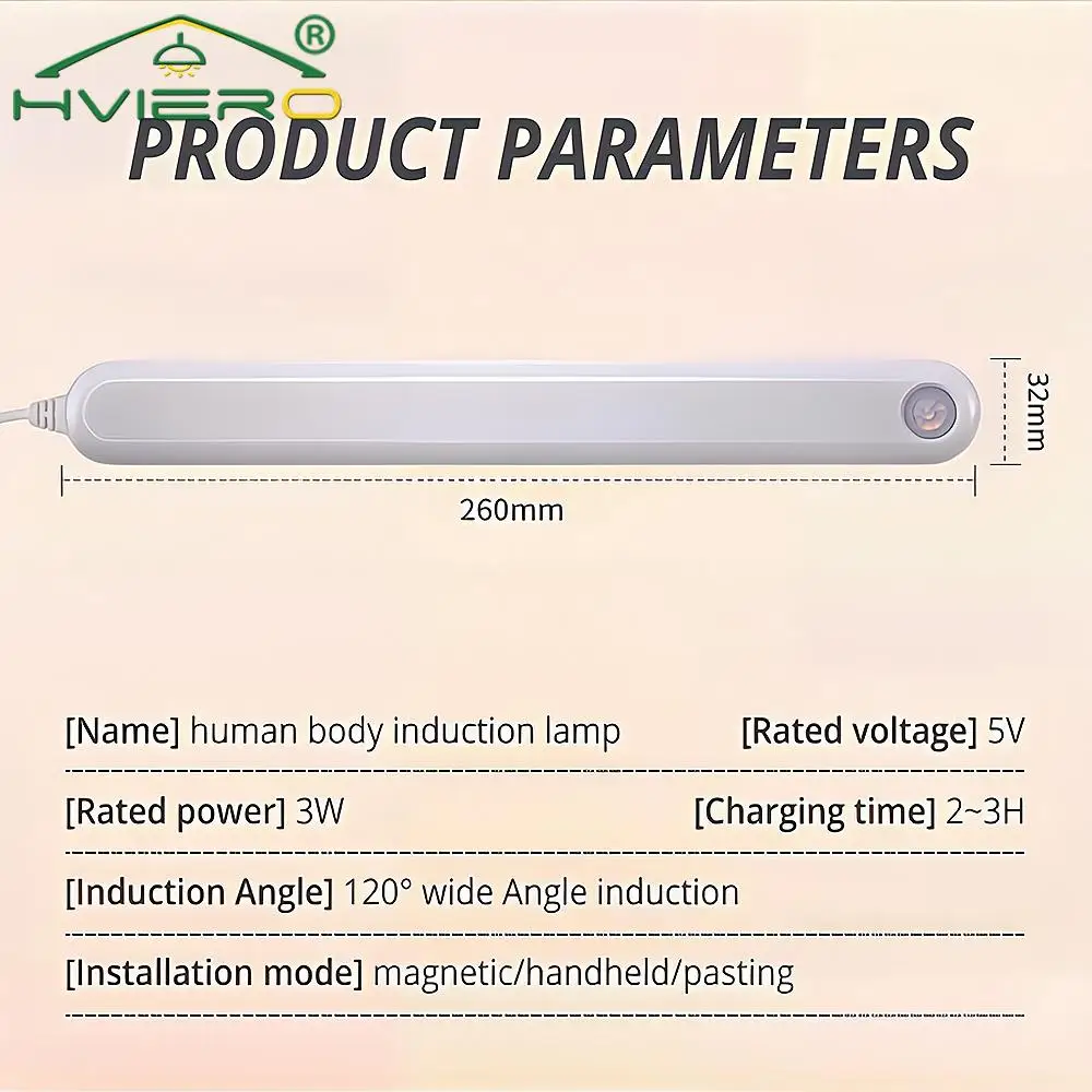 Usb Светодиодный Аккумулятор С Длинной Полосой Небольшой Ночник Интеллектуальный