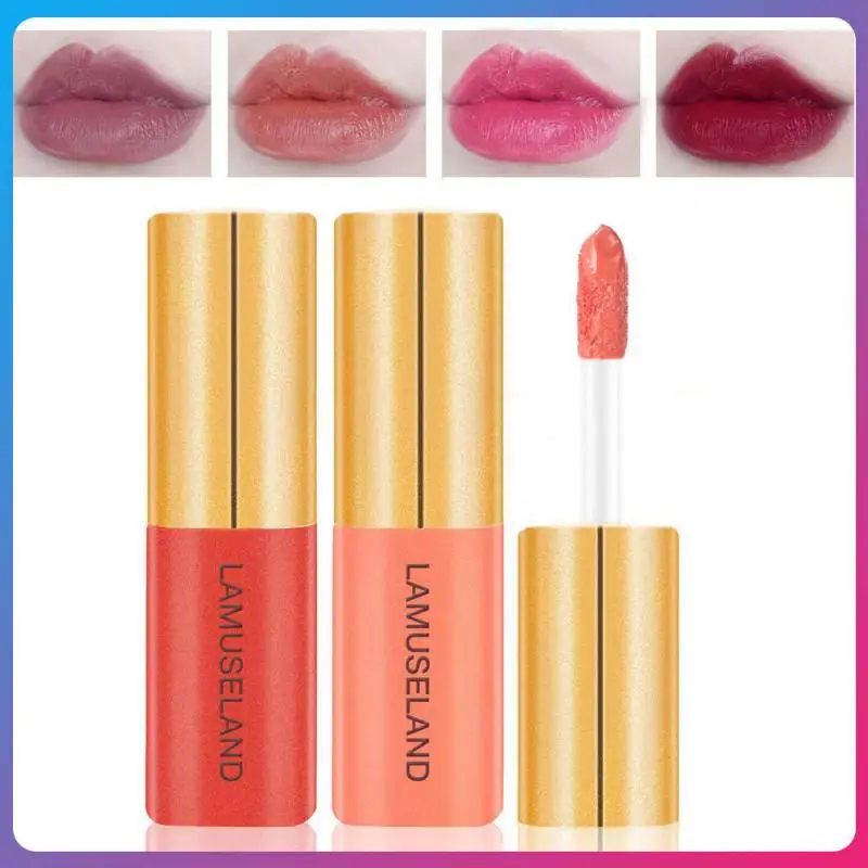 

12 Colors Liquid Matte Sample Lipgloss Sexy Red Velvet Moisturizing Waterproof Lasting Pigment Lipstick Lips Tint Makeup TSLM1