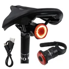 Светодиодный перезаряжаемый велосипедный Интеллектуальный Индукционный тормоз задний фонарь горный велосипед аксессуары для велосипеда запасные части велосипеда