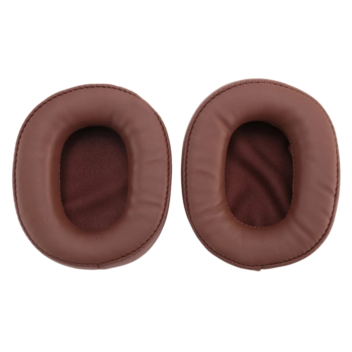 Ear Cushions Memory Foam Earpads Cover Replacement Pads for ATH M50X Fits Audio Technica M40X M30X M20 Brown