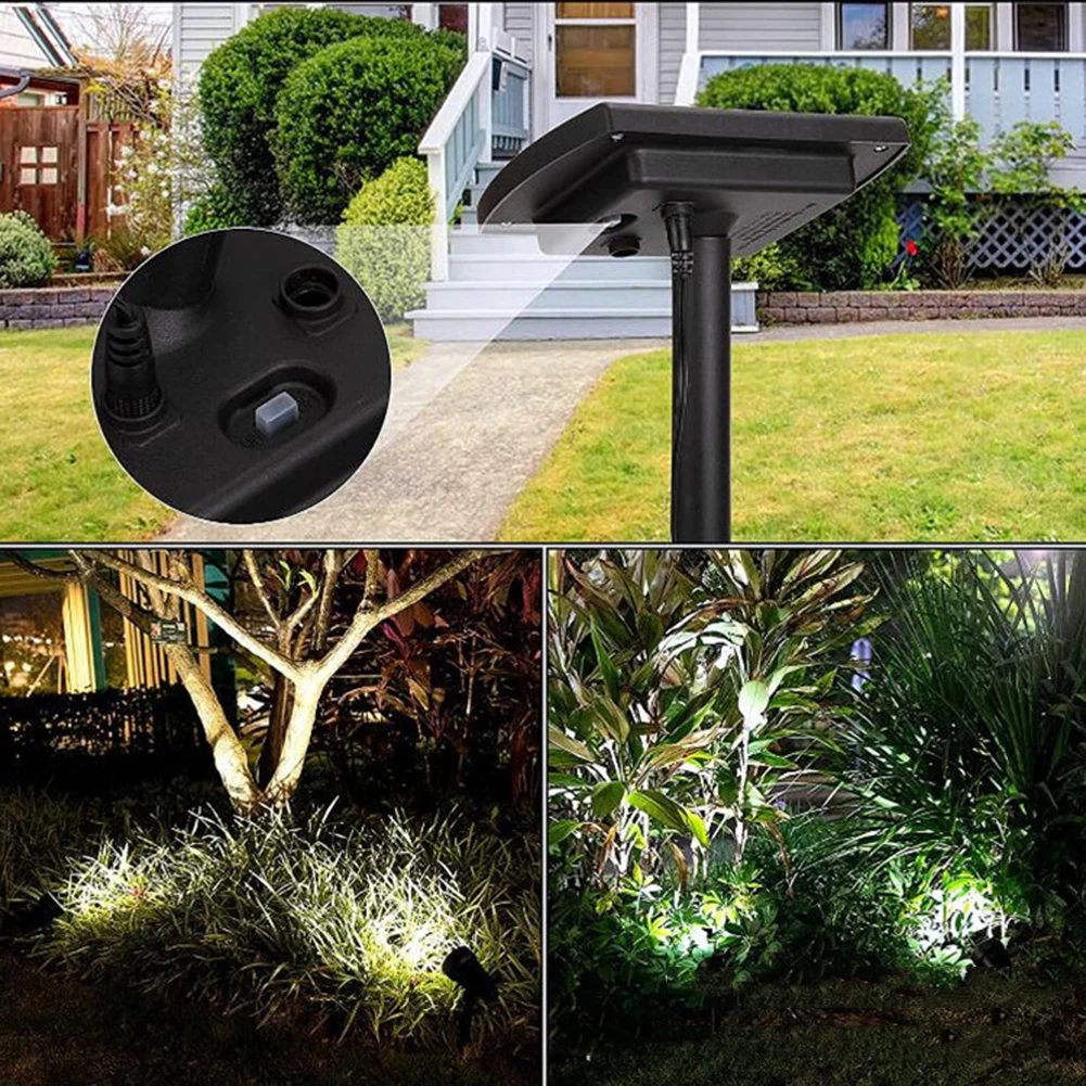 

Светодиодный атмосферный светильник на солнечной батарее, водонепроницаемый ландшафтный светильник, автоматический светильник с заземле...