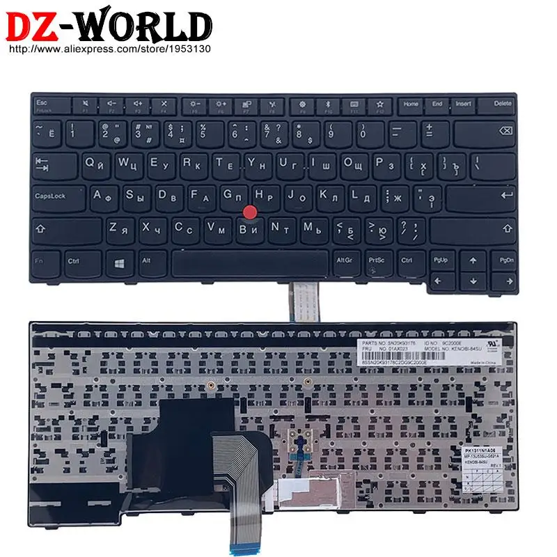 Русская клавиатура для ноутбука Lenovo Thinkpad E450 E455 E460 E465 E470 E475 C 01AX023 01AX063 01AX103 04X6124 04X6164