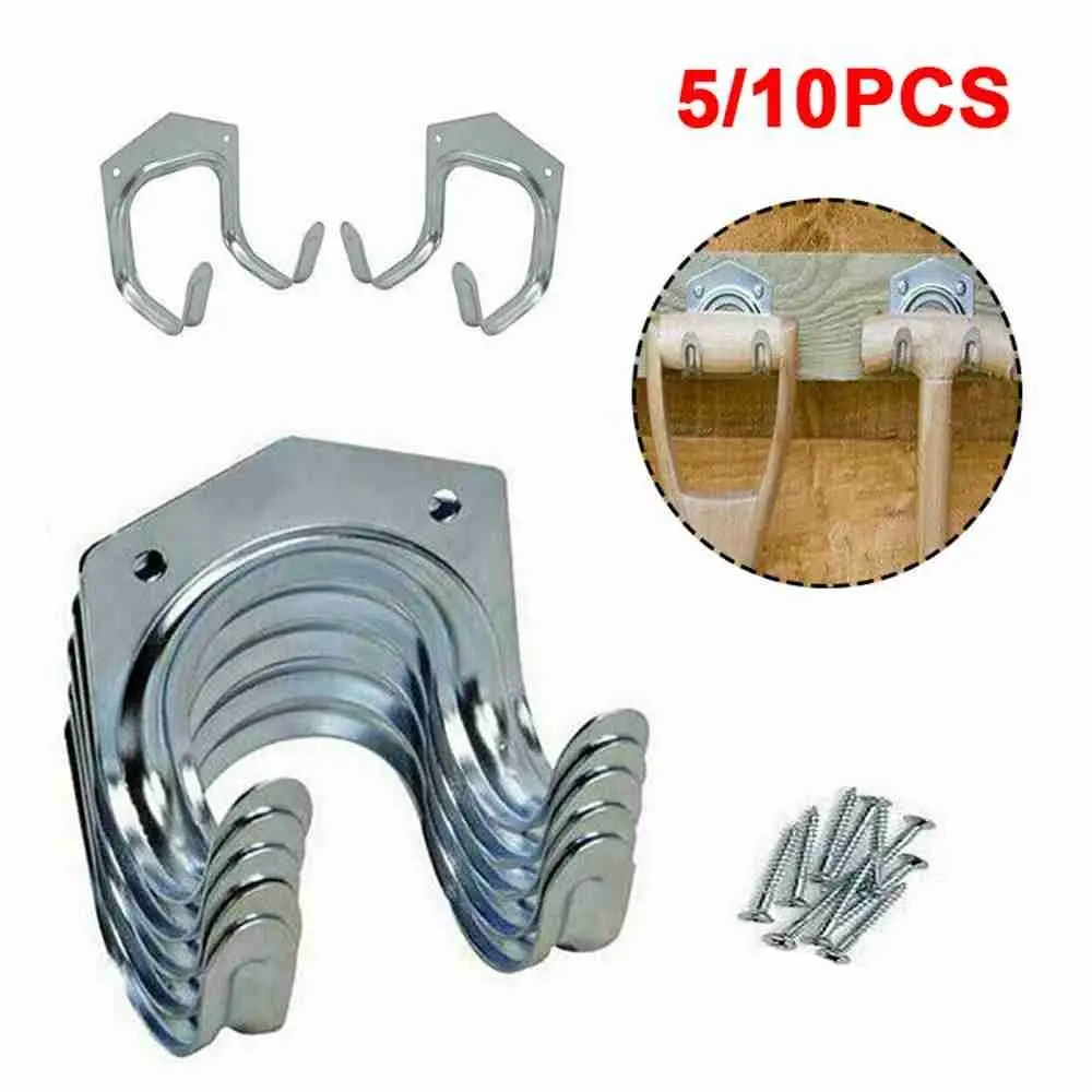 Durable Organizer Rack Warehouse Hook Shed Tool Tidy Hanger Hanging Bracket Garage Storage Hooks Wall Mounted Holder