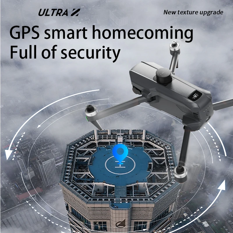 Новый GPS-дрон с камерой 8K HD, 3-осевым карданом, Wi-Fi, обходом препятствий, FPV, бесщеточный, с сенсорным экраном, пультом ДУ, квадрокоптер, игрушка, 64 ГБ (art.: 3920da44d5fd9) - 3920da44d5fd9