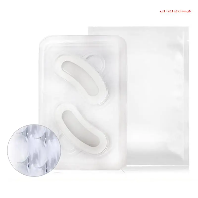 

Патчи под глаза, с микроиглами, с гиалуроновой кислотой, против морщин, темных кругов, увлажняющие, 1 пара