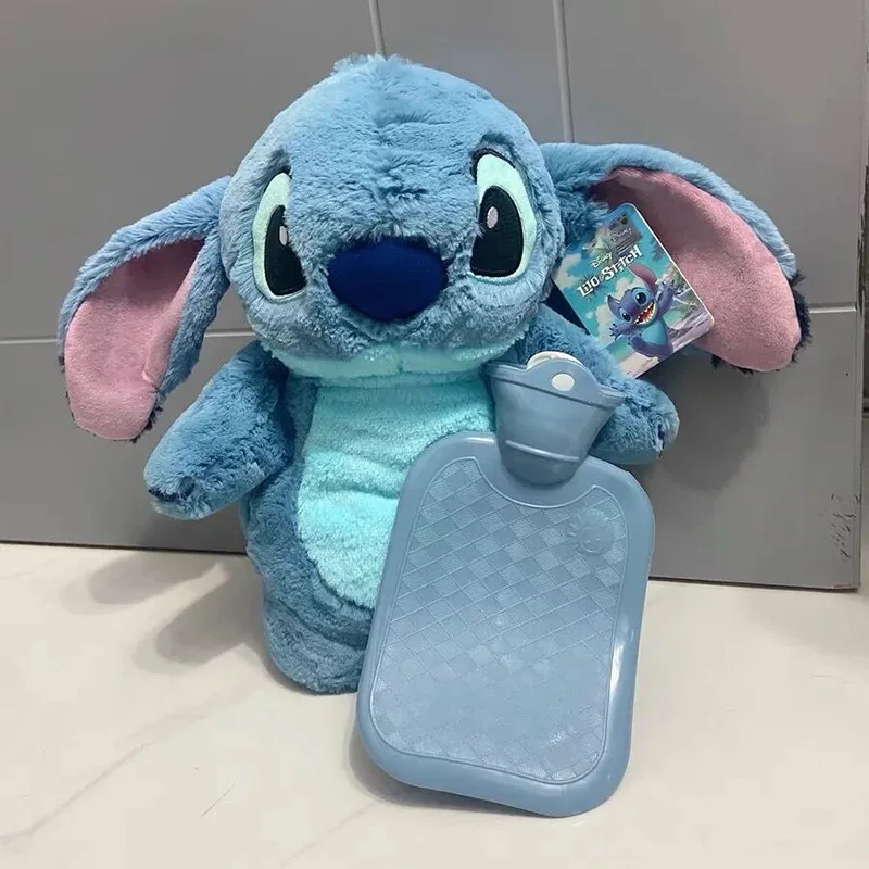 Hobby Stitch Disney Anime Winter Extra Large Plush Hot Water Bottle Women'S Home Water Filling Hand Warmer Gift For Girlfriend