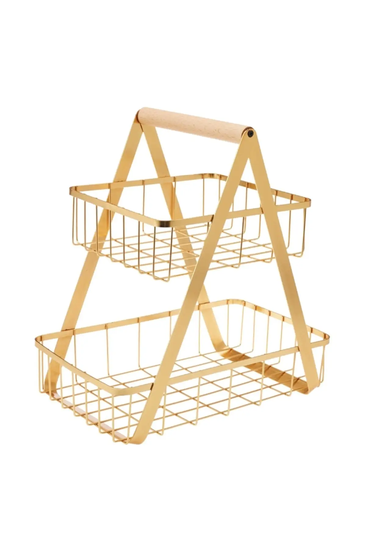 

Золотая корзина на 2 яруса