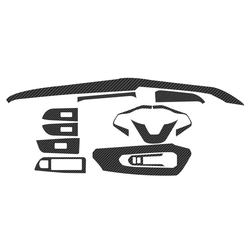 

Автомобильная внутренняя карбоновая центральная консоль, устойчивая к царапинам декоративная защитная наклейка для НОВОГО Geely Coolray 2023-2024, аксессуары для интерьера