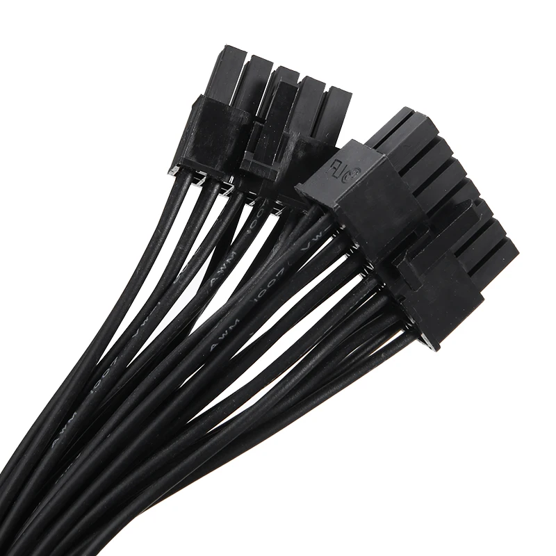 1pc Computer Private Connecting Cable Corsair AX1500i AX1200i AX860i AX760i AX1200 Black 10+14 Pin To 24 Module | Компьютеры и офис