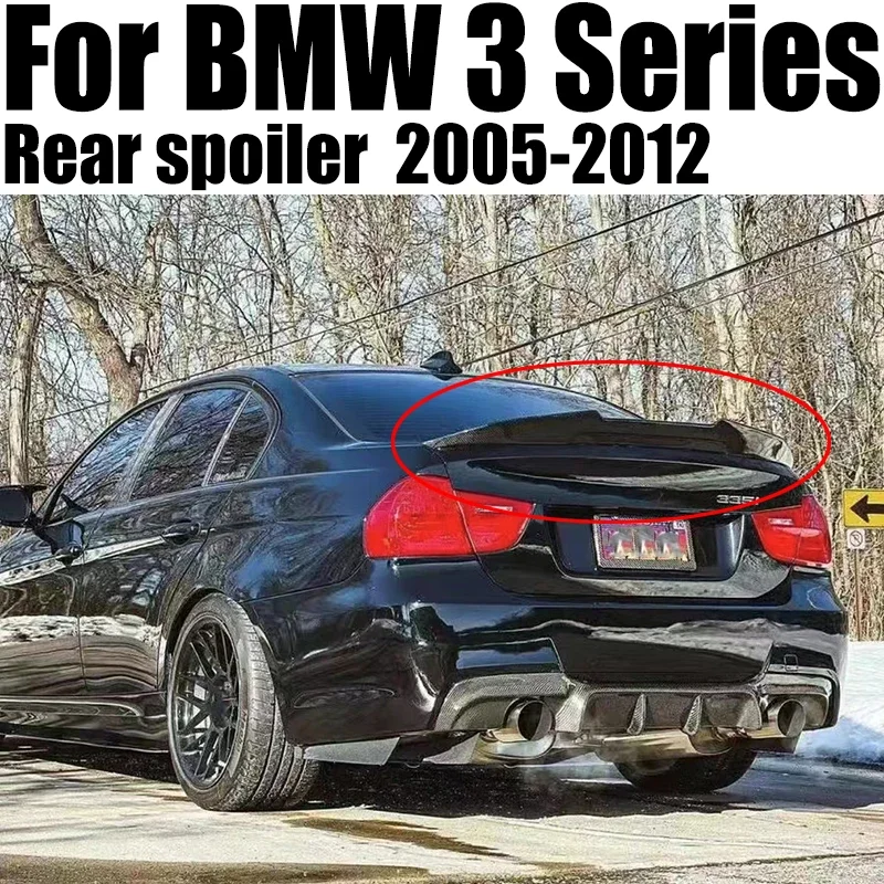 Детали для модификации автомобиля в стиле PSM спойлер на крышку багажника BMW 3