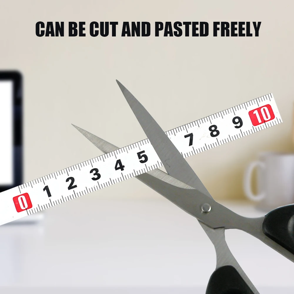 Woodworking T Track Taśma miernicza 16mm Szerokość Metryczna samoprzylepna linijka skalowa do frezarki ukośnej Piła stołowa Narzędzia