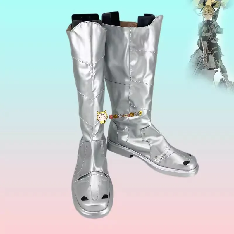 Аниме Мина аширо кайдзю No 8 обувь для косплея длинные сапоги маскировки кожаные