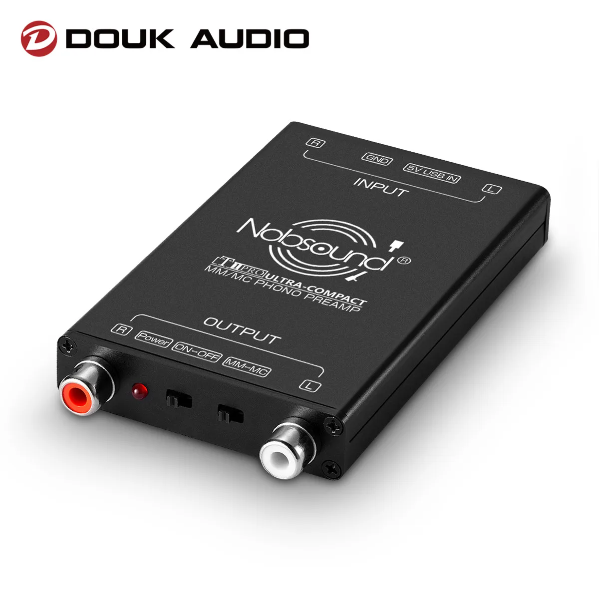 

Douk Audio HiFi Ultra Compact MM MC Phono Turntable Preamp Mini Audio Stereo Phonograph Preamplifier For Turntables