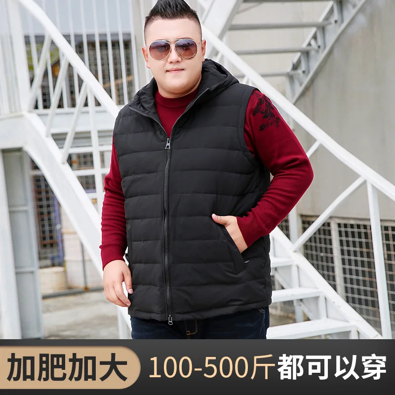 Custom Winter Parka 50-150KG Men Women Down Jacket Vest for Men business thickening warm duck down jacket M-10XL