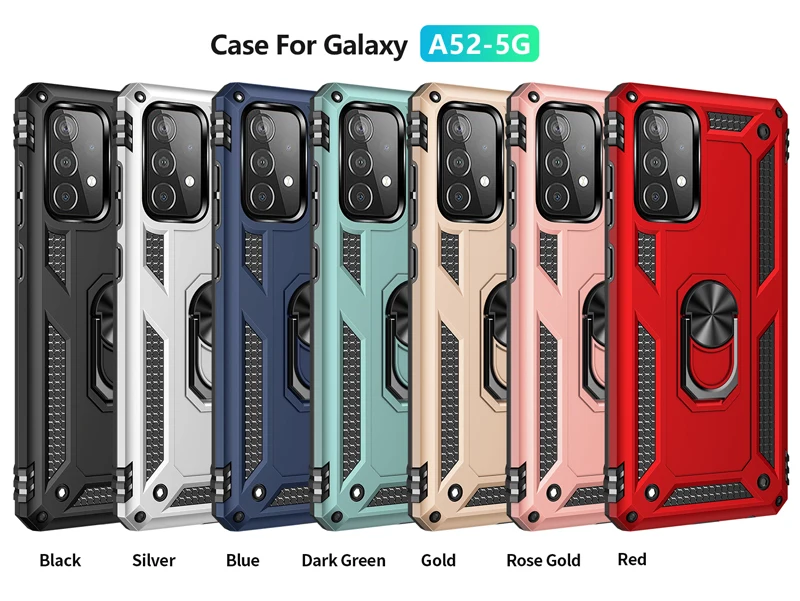 Бронированный Магнитный противоударный чехол для Samsung Galaxy S22 S21 S20 FE Ultra S10 S9 S8 Plus S10E