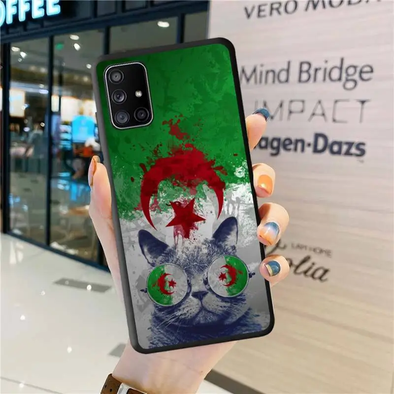 Чехол для телефона с флагом Алжира Samsung Galaxy A52 A21S A02S A12 A31 A81 A10 A30 A32 A50 A80 A71 A51 |