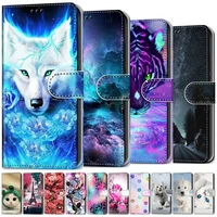 wolf flower cute phone shell for case lg k10 k9 k8 2018 k12 plus k20 k30 2019 k40 k50 q60 q6 q70 x power card pocket wallet o08f