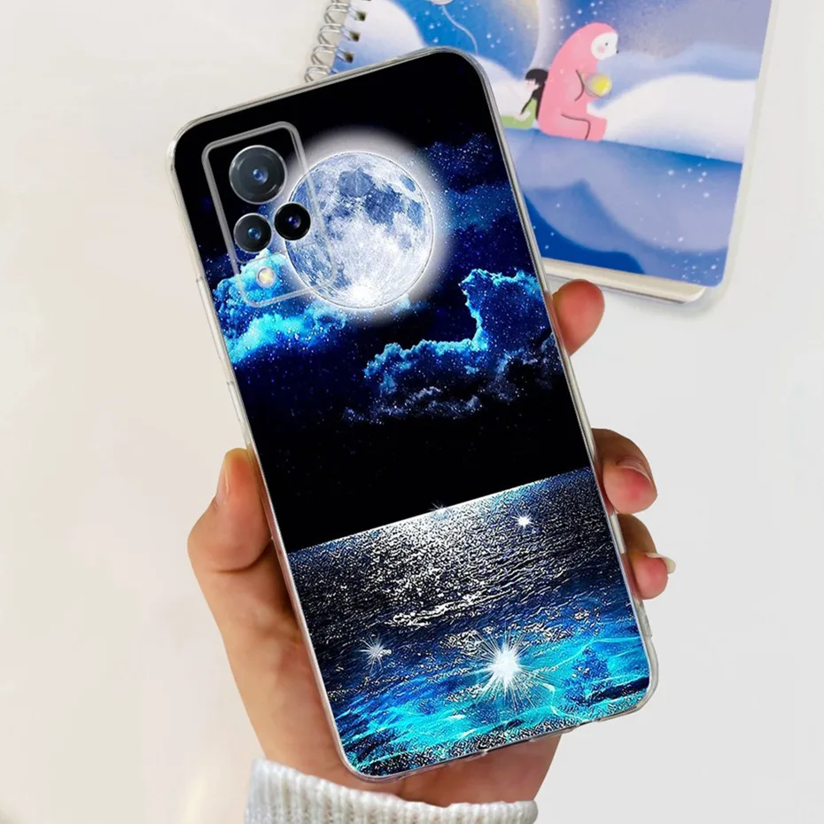 ДЛЯ Vivo V21 4G 5G V21S модный дракон в металлическом стиле окрашенные фотообои для V 21 21S