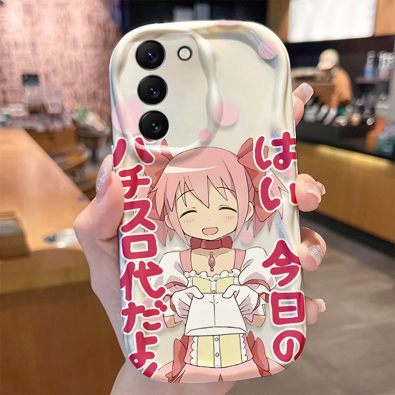 Фото Чехол Magical Girl Kaname Madoka для Samsung Galaxy A50 A50S A37 A36 A35 A34 A32 A26 A25 A24 4G A23 A21S A20S A17 A16 5G №2