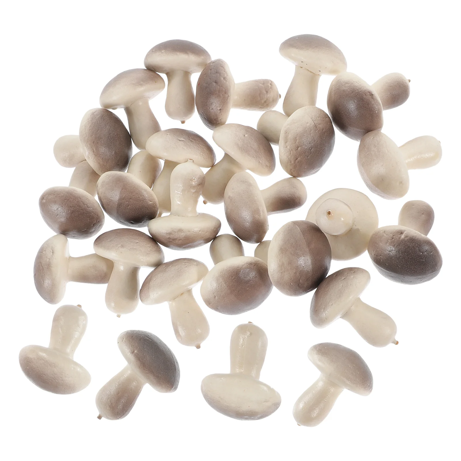 100 шт. растение в горшке мини-статуя гриба кукольный домик бонсай украшение из