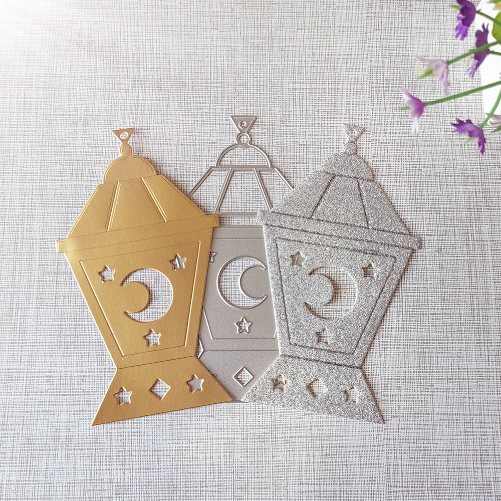 

Новинка, 12,9 см, рождественские Вырубные штампы с фонариками, рельефное украшение для фотоальбома, карта памяти