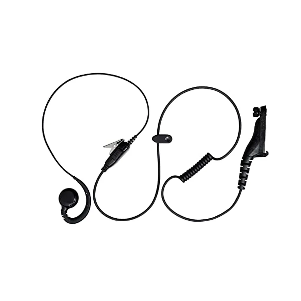 

Two-way Radios Ear Hanger Headphone Earphone Surveillance Earpiece with Acoustic Tube Outdoor Security Working Earhook