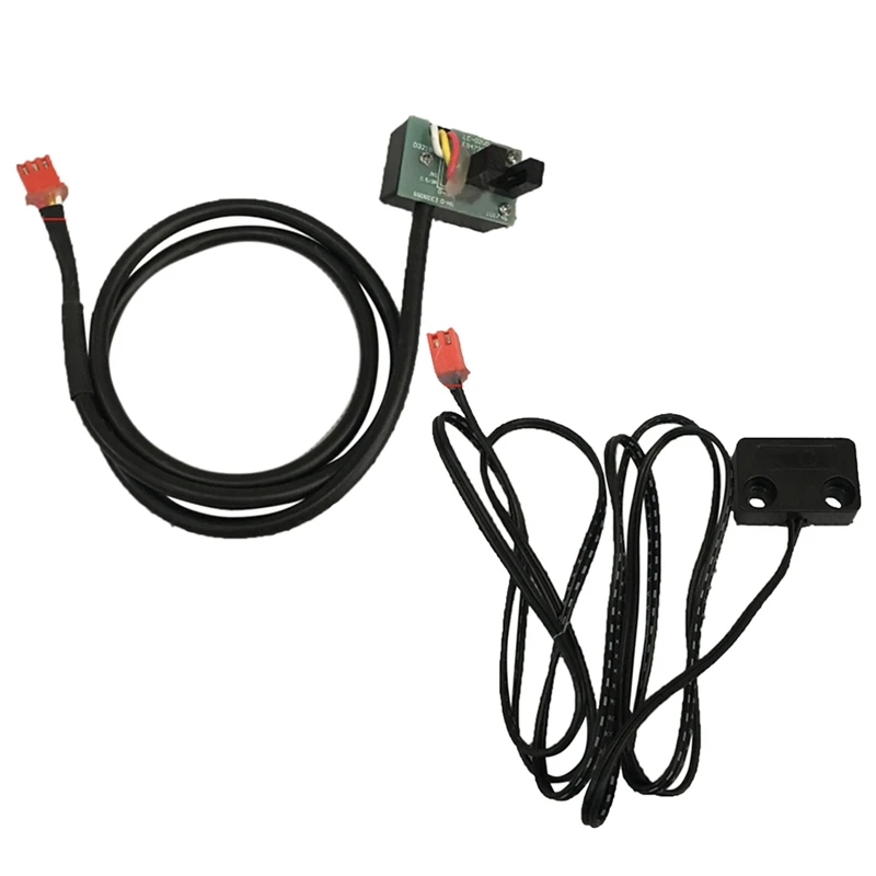 

2 Pcs Treadmill Speed Sensor Cable Light Sensor Tachometer Magnetic Induction Speed Sensor, 3 Pin & 2 Pin