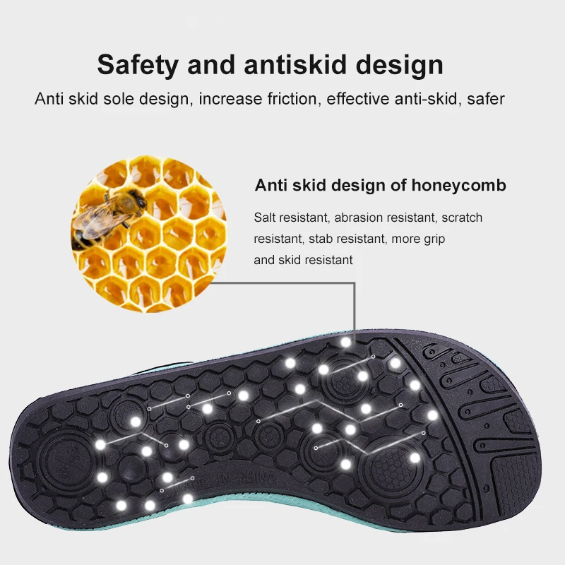 Quick Dry Slippers Swimming Barefoot Shoes Unisex Water Sneakers Quick-drying Surfing Aqua Shoes Yoga Beach Water Shoes Outdoor