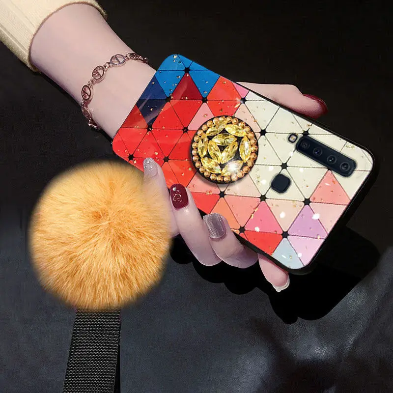 Luxury Glitter Marble Holder Case For Samsung Galaxy A32 A52 A72 A13 A23 A33 A53 A73 A21S A31 A11 A10S A20S A30 A50 A51 A71 Case