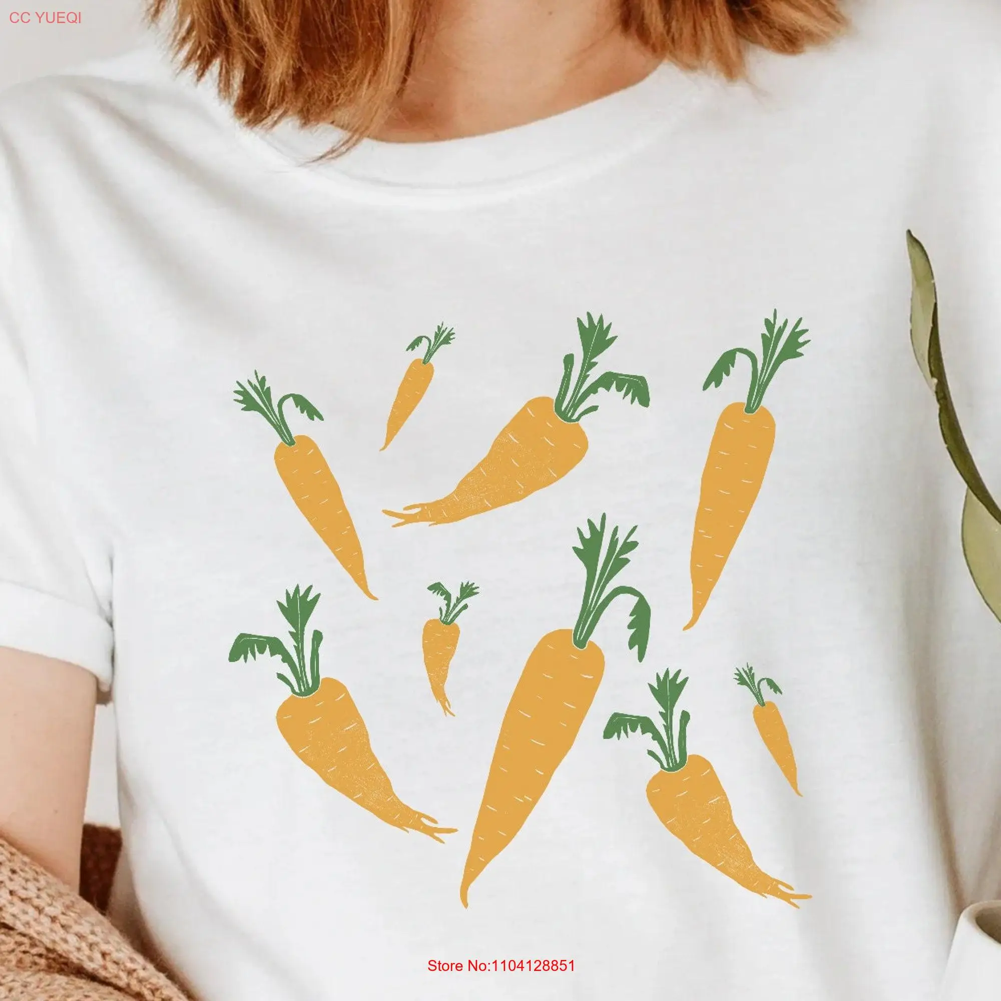 Хлопчатобумажная футболка большого размера с длинным или коротким рукавом для