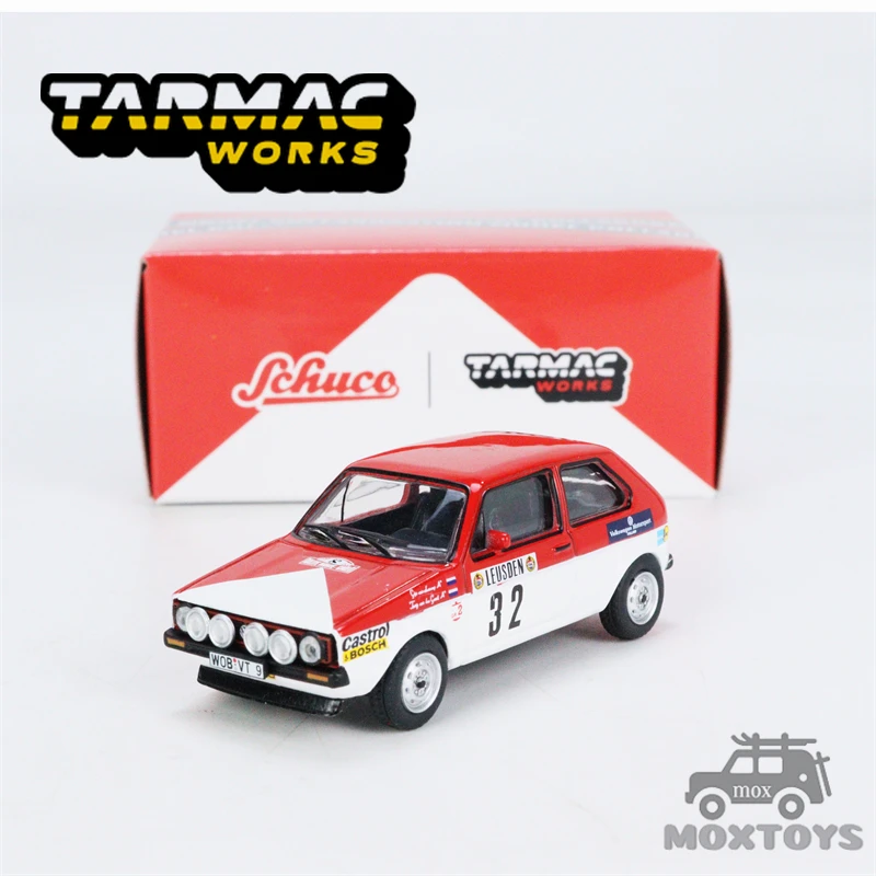 

Tarmac работает 1:64 VW Golf I GTI Rally Monte carloпереводная модель автомобиля под давлением