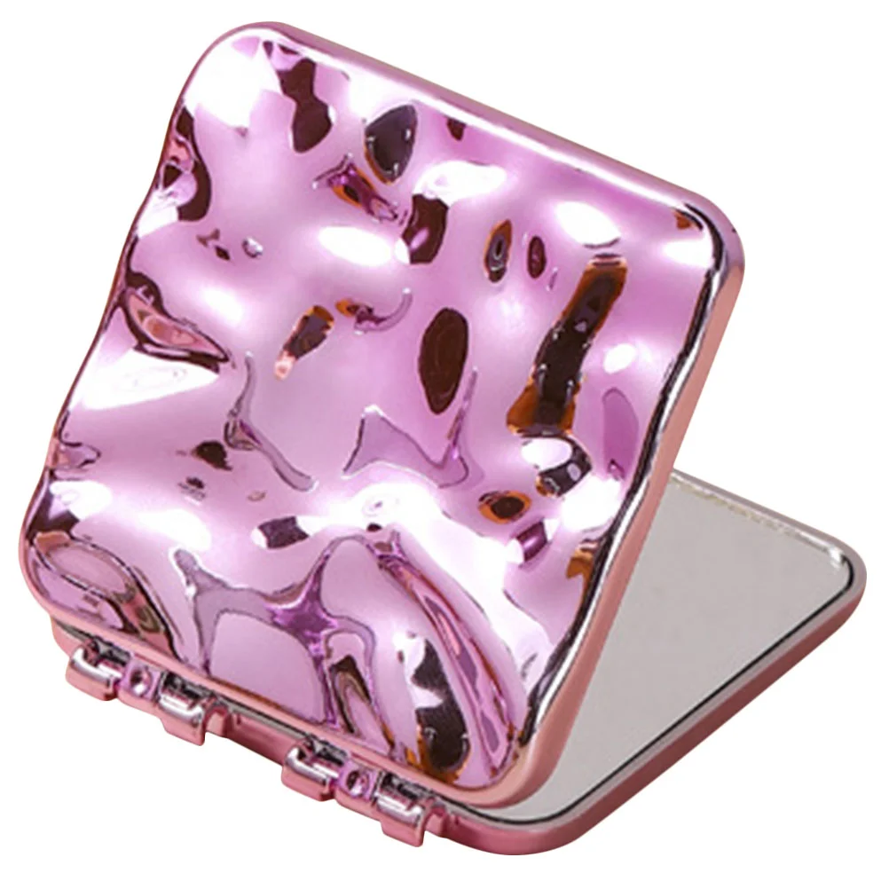 

Mirror Makeup Travel Pocketsmall Folding Women Mini Hand Purse Compact Foldable Portable Size