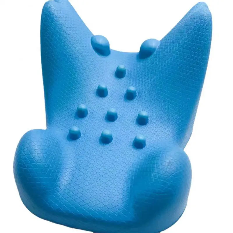 

Pillow Straight And Reverse Bow To Help Sleep Home Textile Sleep Traction Wealth Package Correction Neck Pillow Solid Color New