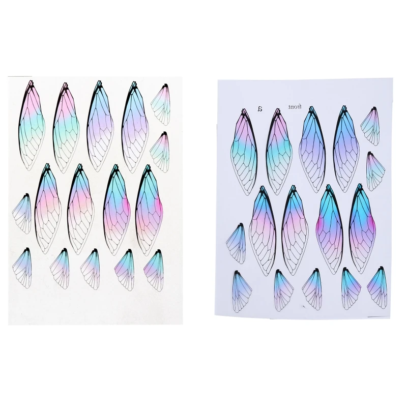 Серьги-Подвески ручной работы с искусственными стрекозами цикадой яркими