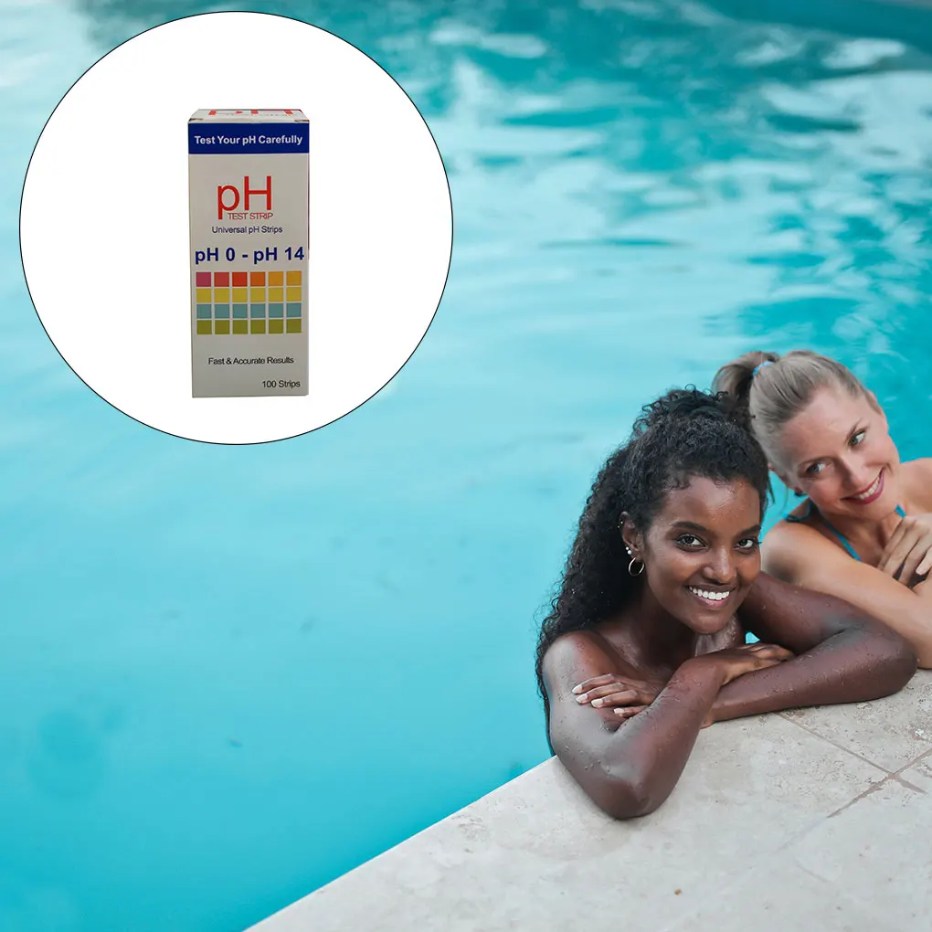 

Pack of 100 Acidity Tester 0-14 Litmus Paper Clear Result Test Strip