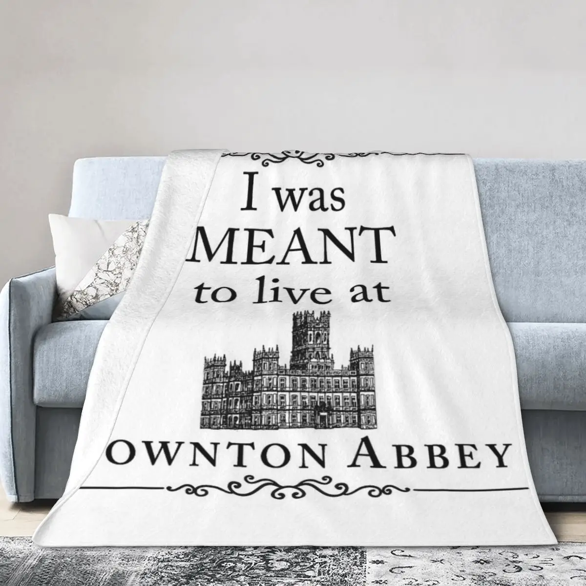 

I was going to live in Downton Abbey bed blanket vintage bedspread double bed bed decor sofa blanket minimalist Harajuku fluffy