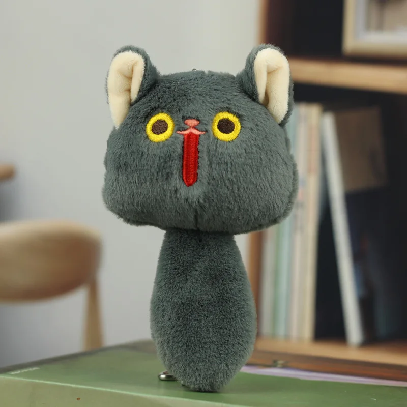 12 см кавайная кошка кукла подвеска игрушки мультяшное животное милый плюшевый