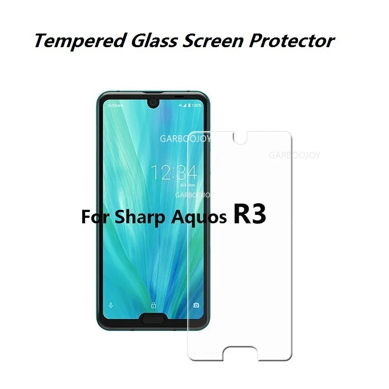 

High Quality R3 Tempered Glass Screen Protective Glass For Sharp Aquos R3 Glass Screen Protector Protective Film